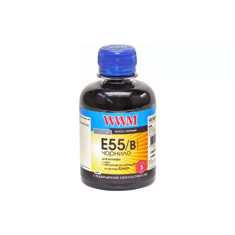 Мастило WWM, Black (E55/B)