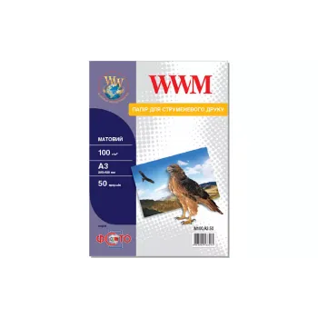 Φωτογραφικό χαρτί WWM (M100.A3.50)