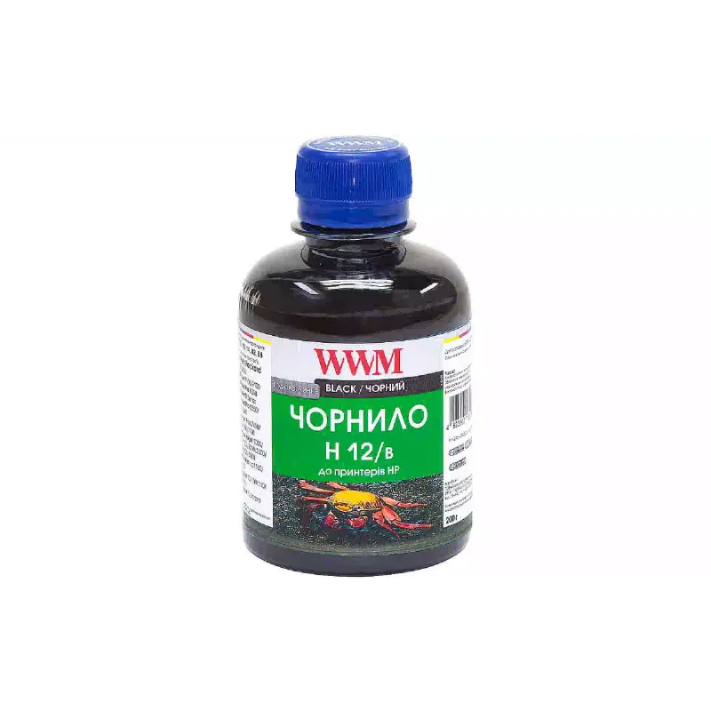 Мастило WWM, Black (H12/B)