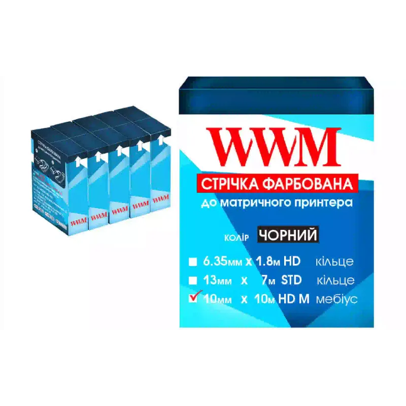 Ταινία WWM, Black (R10.10HM5)