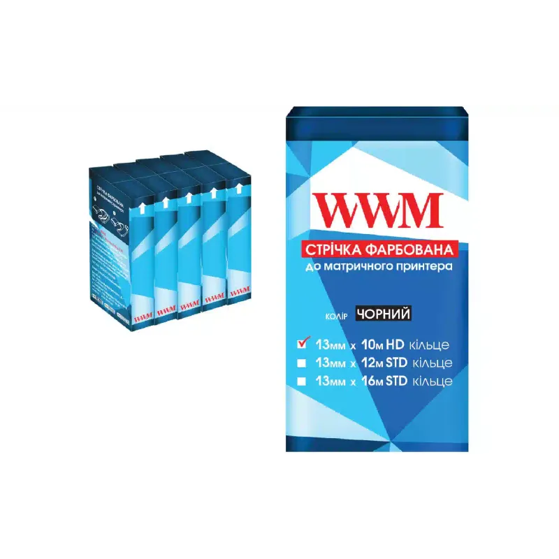 Стрічка WWM, Black (R13.10H5)