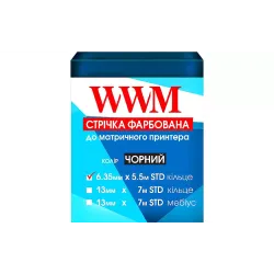 Ink tape WWM, Black (R6.5.5S)