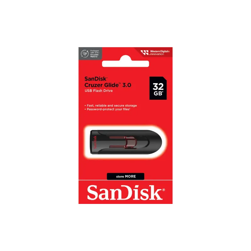 USB-pogon Sandisk, Black (SDCZ600-032G-G35)