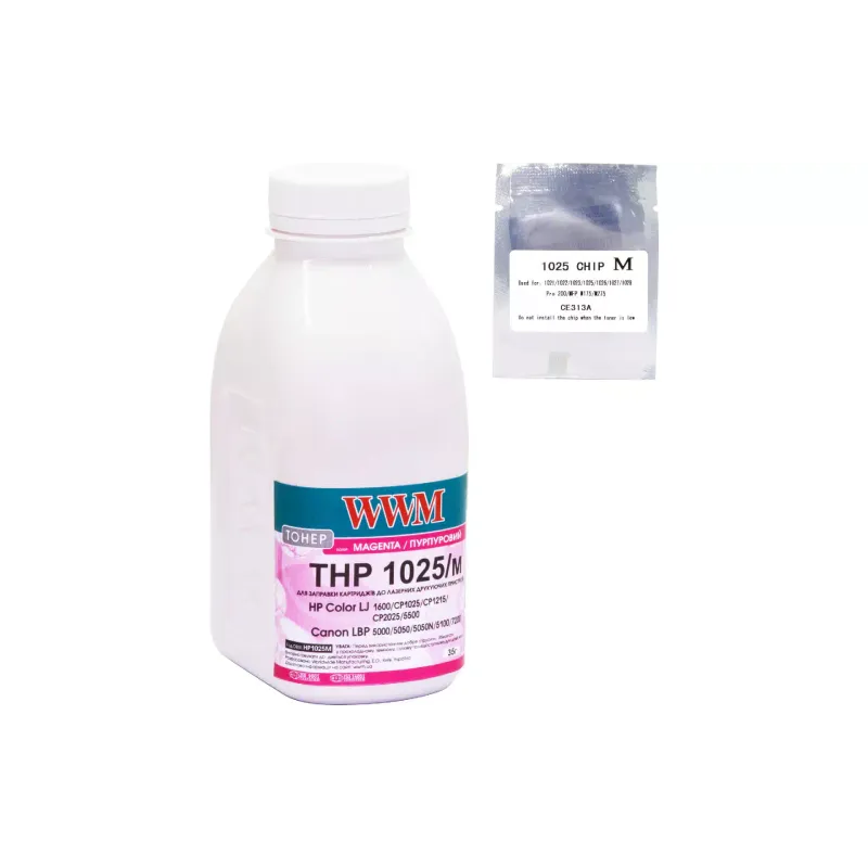 Тонер WWM, Magenta (TC1025M)
