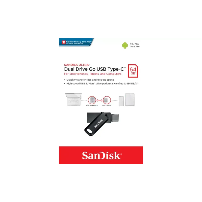 USB устройство Sandisk, Black (SDDDC3-064G-G46)