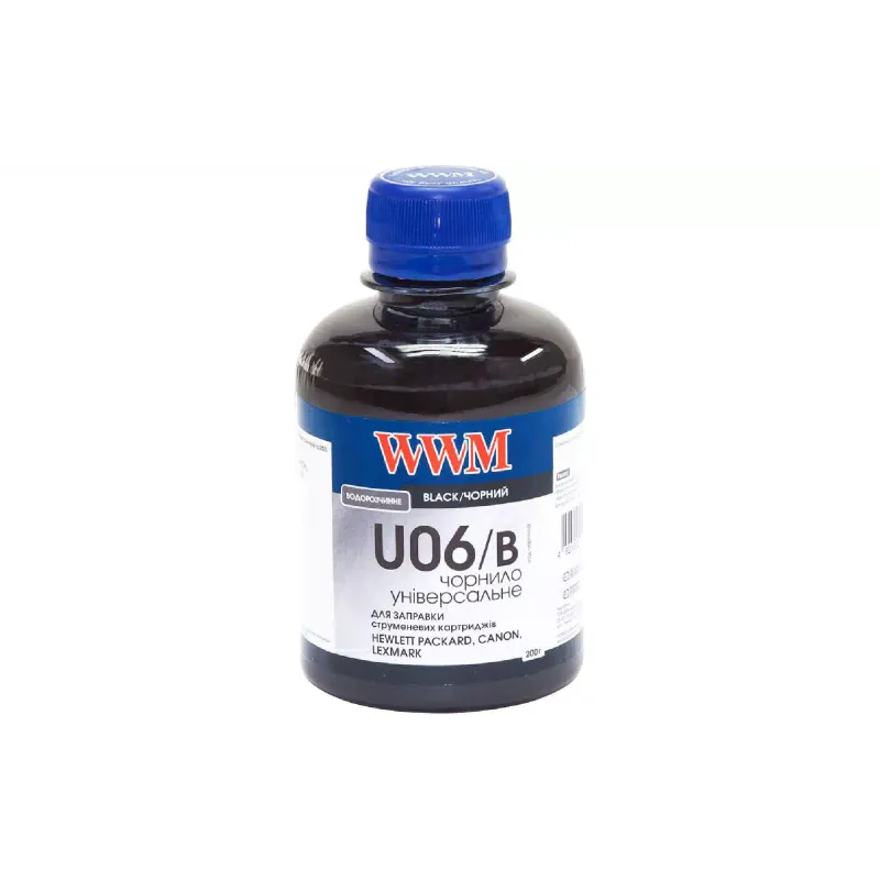 Tinta WWM, Black (U06/B)