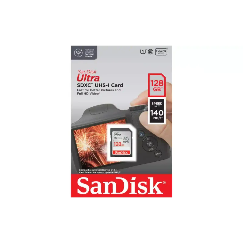 Memory card Sandisk 128Gb (SDSDUNB-128G-GN6IN)