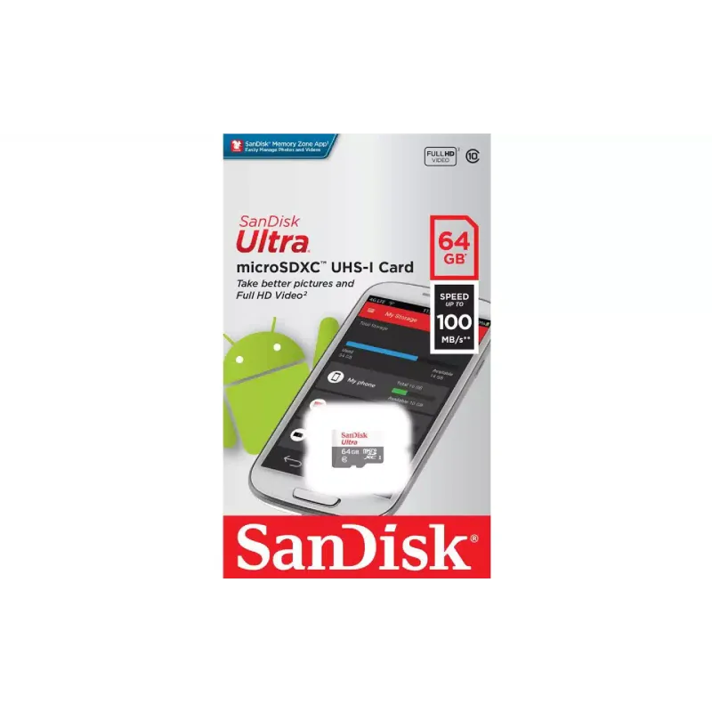 Κάρτα μνήμης Sandisk (SDSQUNR-064G-GN3MN)
