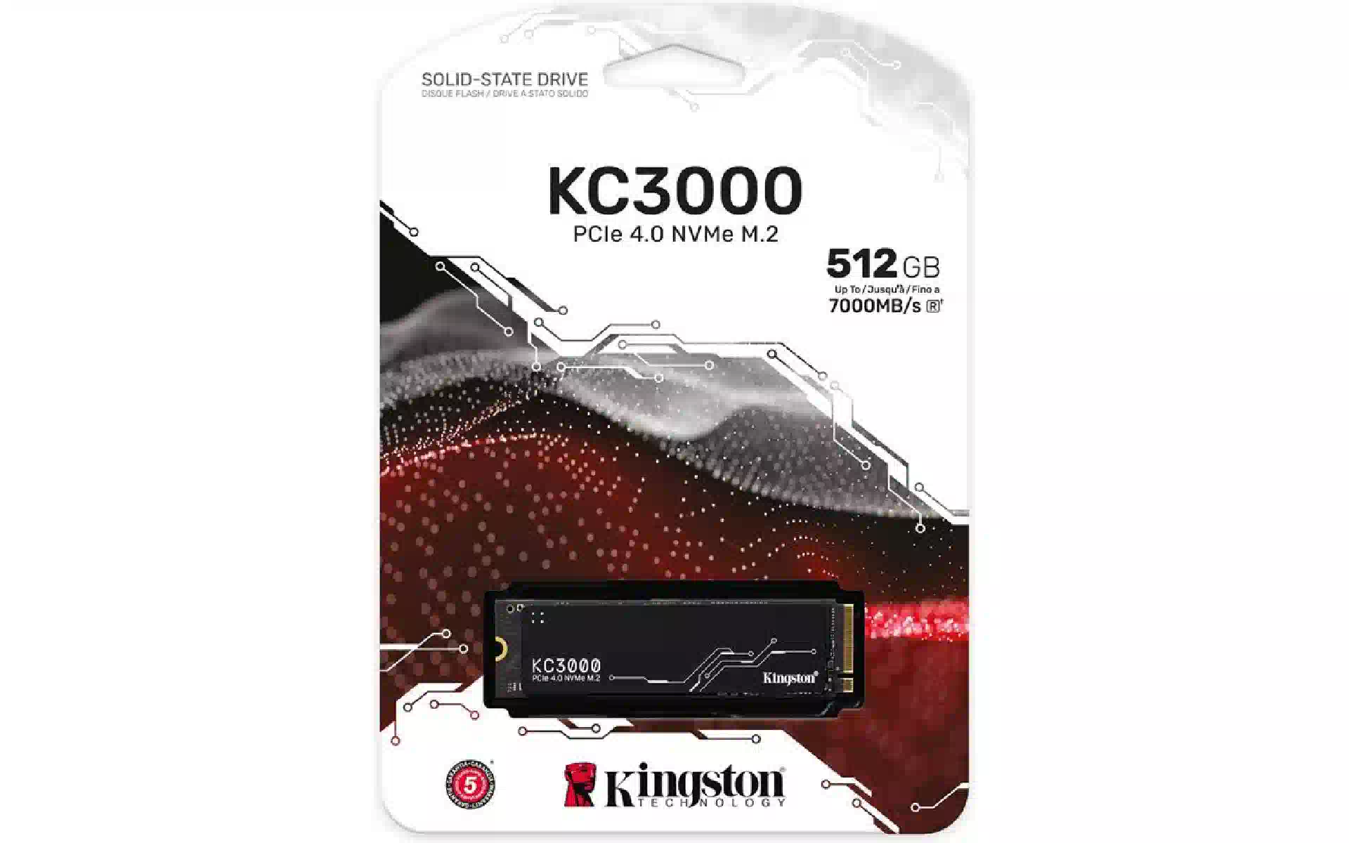 SSD-Speicher Kingston KC3000 (SKC3000S/512G) SSD-Speicher Kingston KC3000 (SKC3000S/512G)