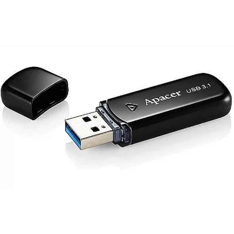 محرك أقراص USB Apacer, Black (AP128GAH355B-1)