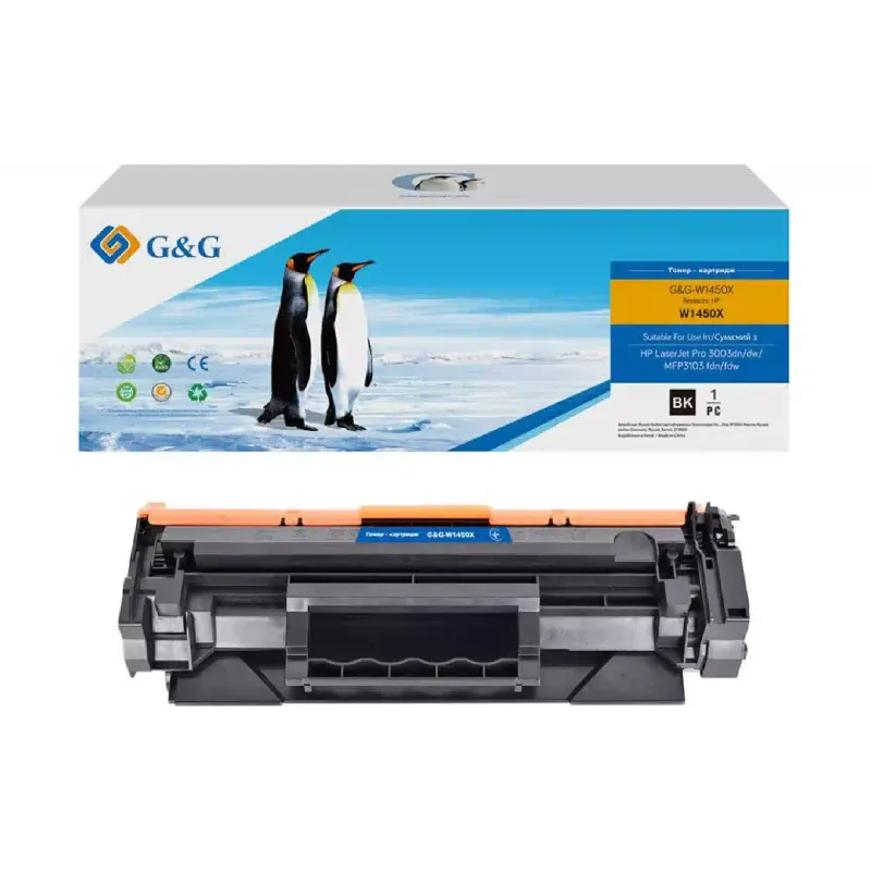 Картридж G&G  Black 145X (G&G-W1450X)
