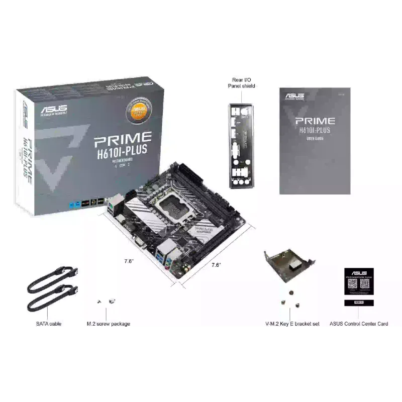 اللوحة الأم Asus Prime H610I-Plus-CSM (90MB1GB0-M0EAYC)
