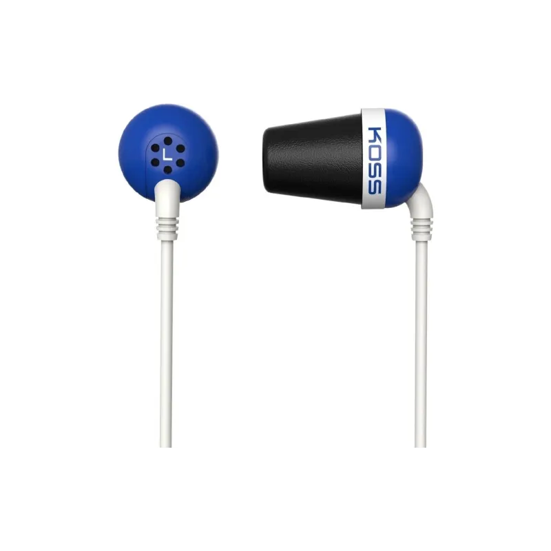 سماعات داخل الأذن Koss The Plug Noise Isolating, Blue (196544.101)