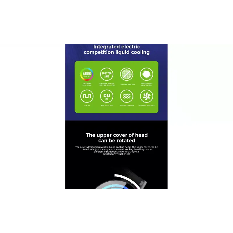 CPU cooler Gamemax  Ice (IceBurg-240-Infinity)