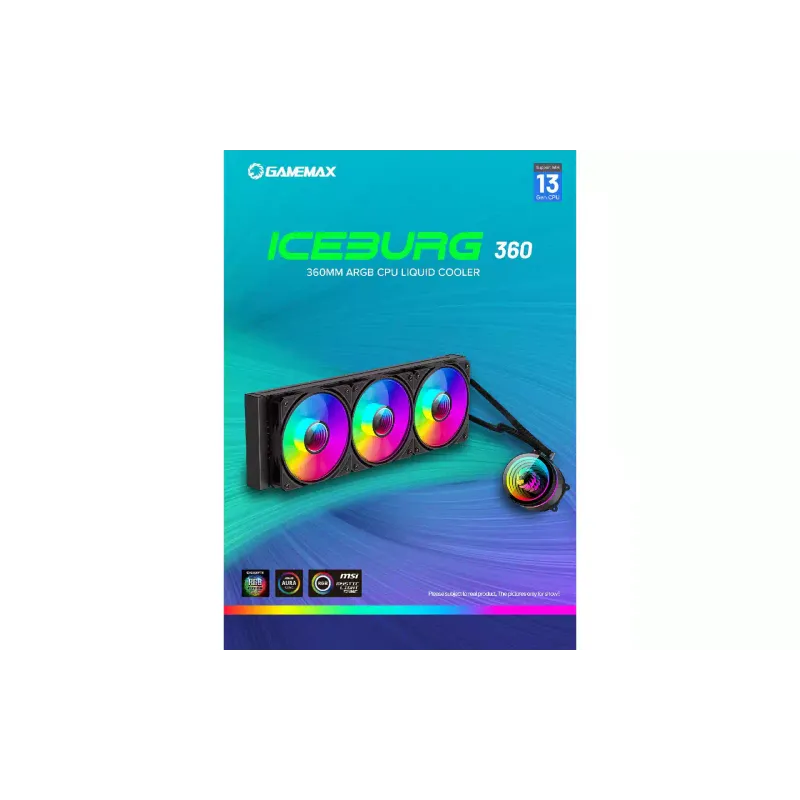 охладител за процесор Gamemax, Ice (IceBurg-360-Infinity)