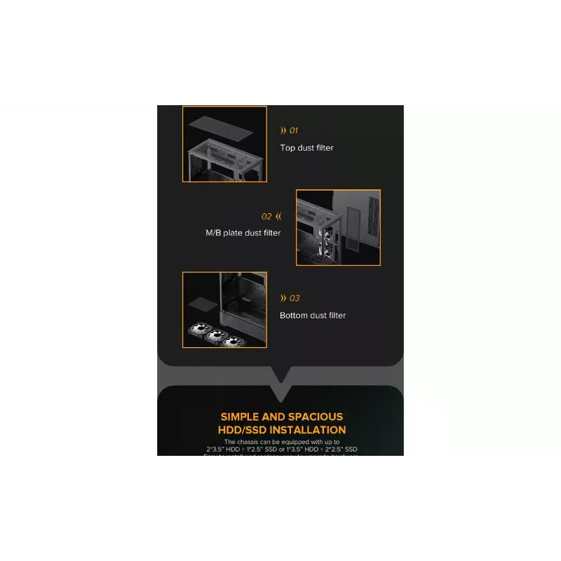 Корпус для ПК Gamemax  (Vista-AB)