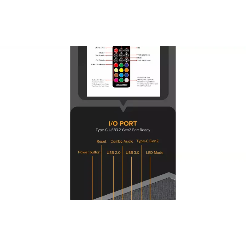 Корпус для ПК Gamemax  (Vista-AB)