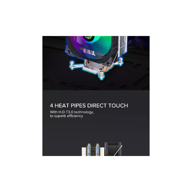 Ψύκτης CPU Gamemax, Ice (Ice-Blade-Frgb)