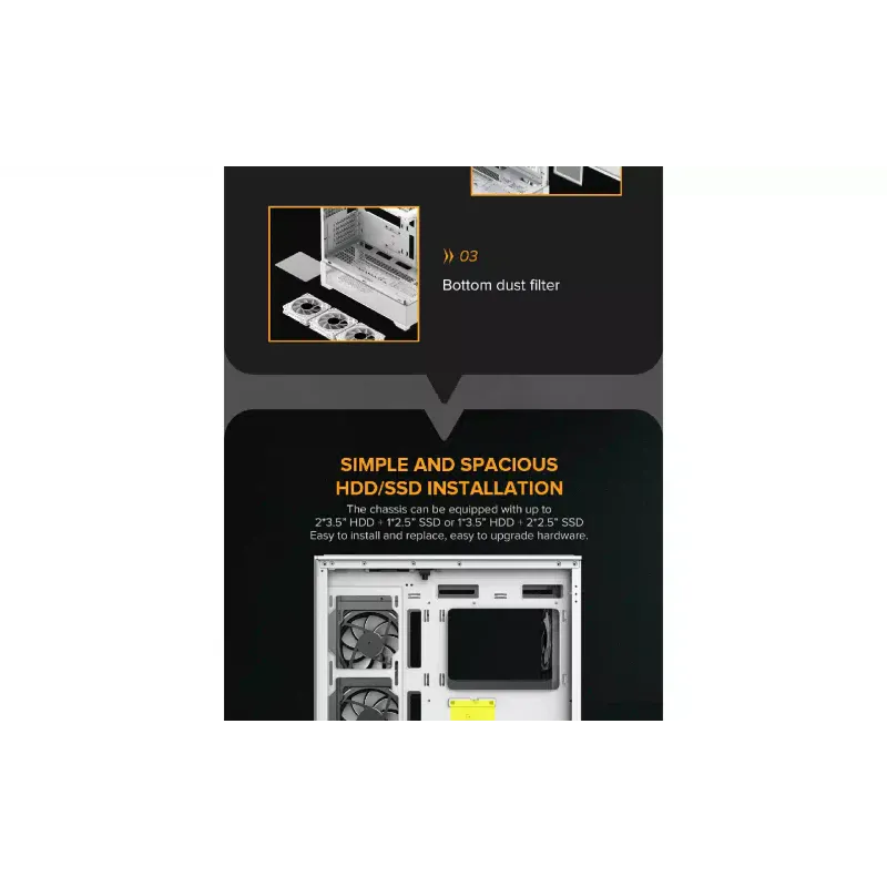 Корпус для ПК Gamemax  (Vista-MW)