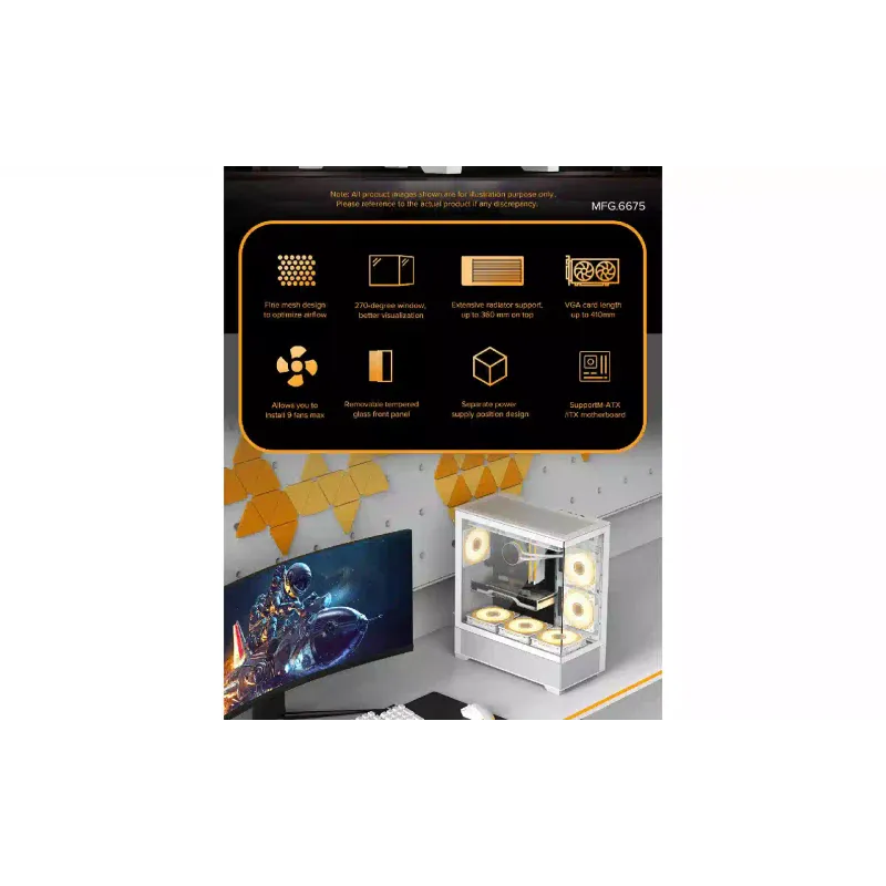 Корпус для ПК Gamemax  (Vista-MW)