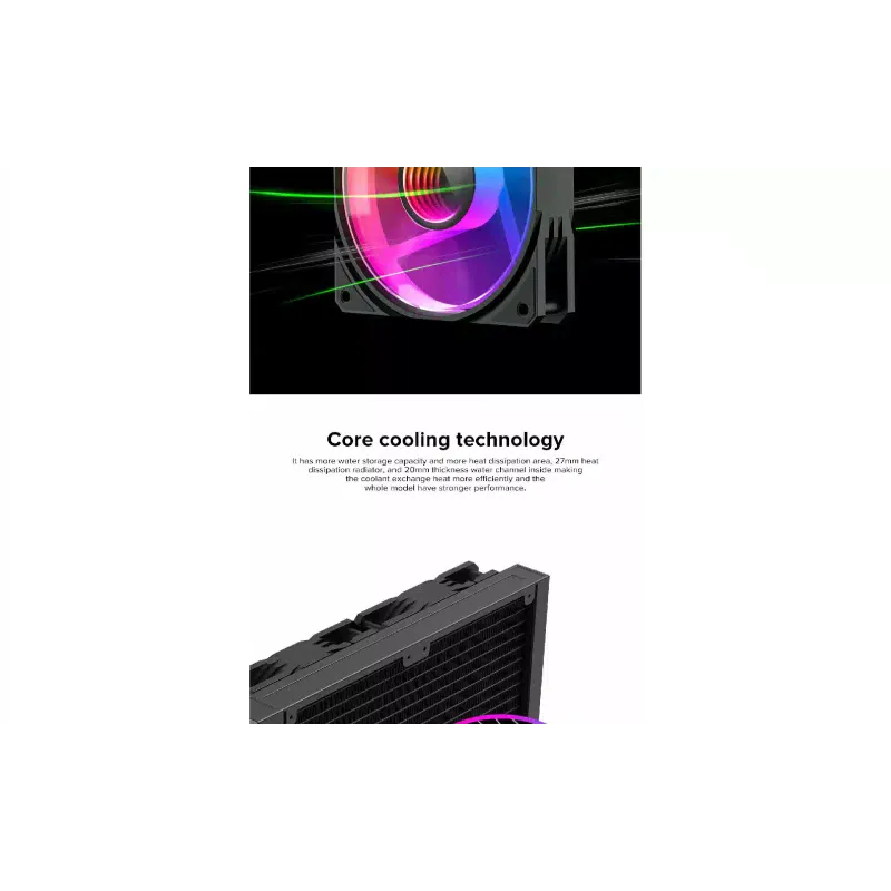 CPU cooler Gamemax  Ice (IceBurg-240-Infinity)