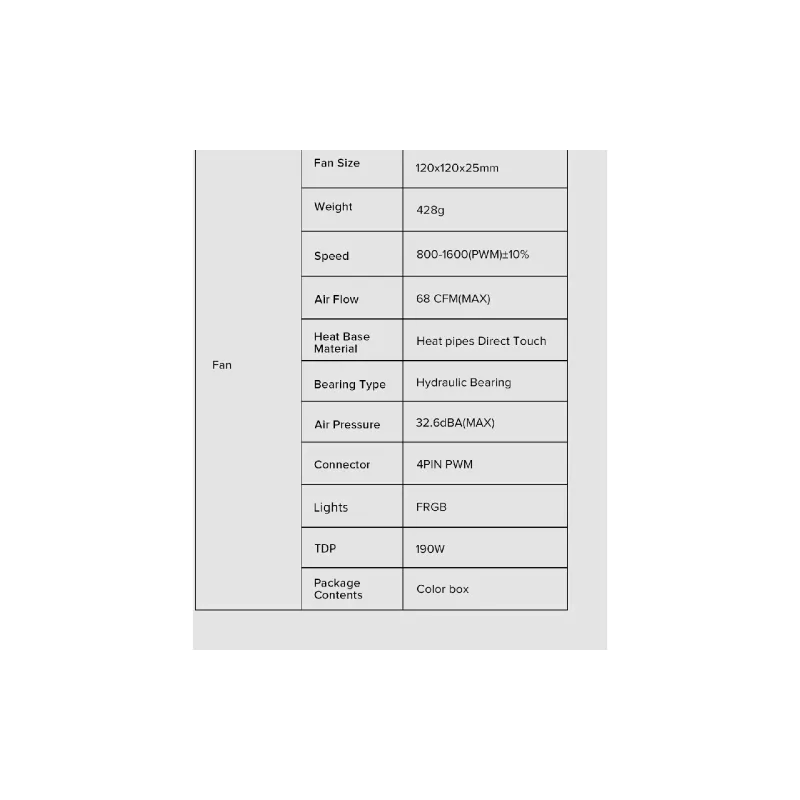 Ψύκτης CPU Gamemax, Ice (Ice-Blade-Frgb)