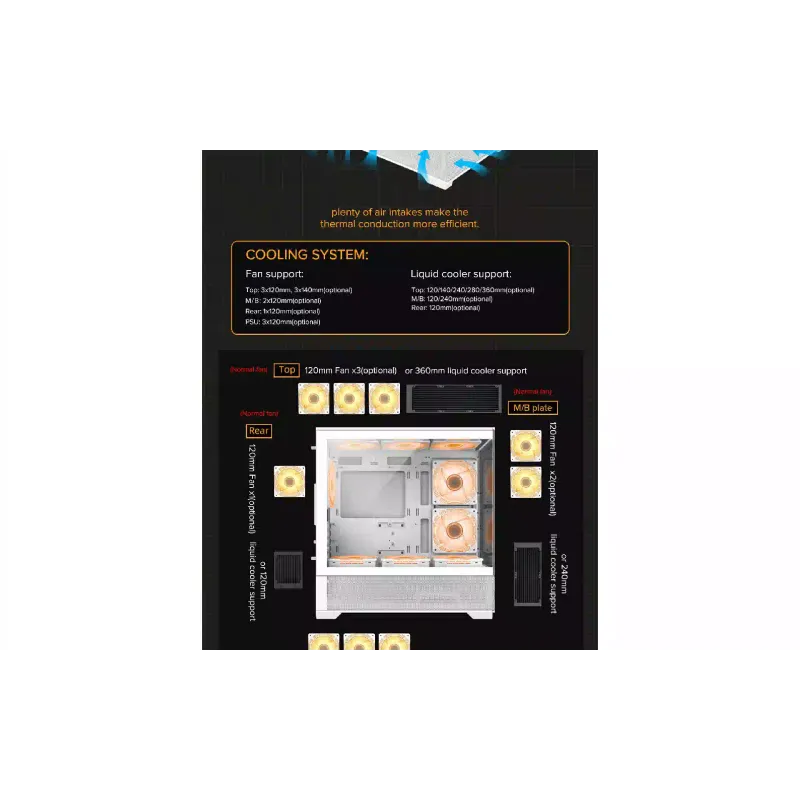 Корпус для ПК Gamemax  (Vista-MW)