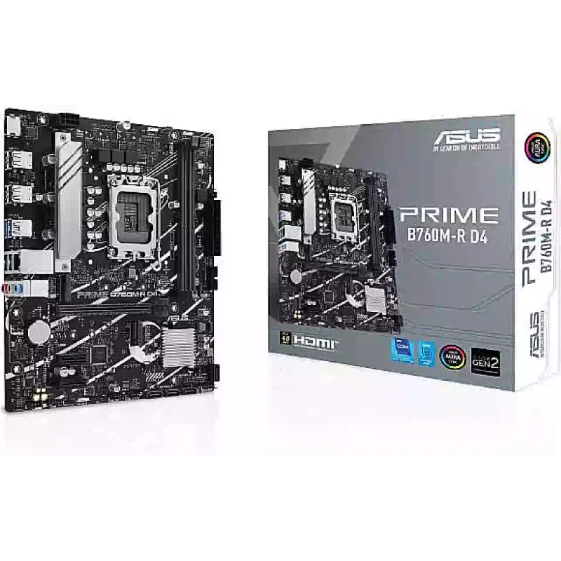 اللوحة الأم Asus Prime B760M-R (90MB1HA0-M0EAY0)