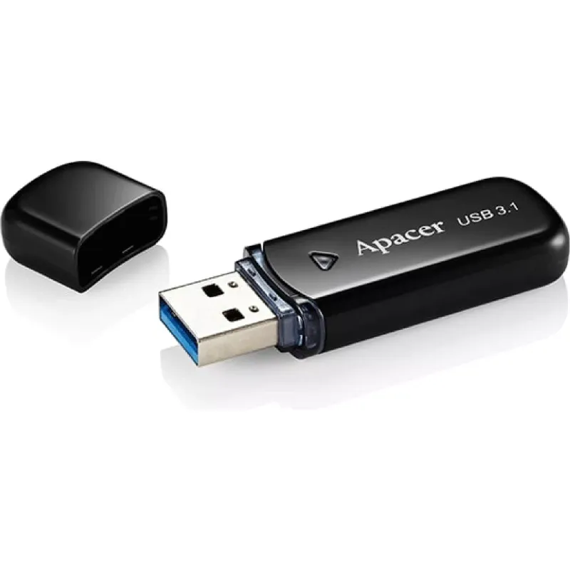 محرك أقراص USB Apacer, Black (AP128GAH355B-1)