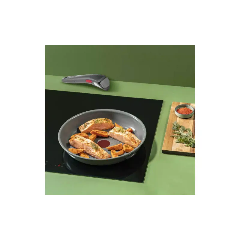 مجموعة أدوات المطبخ Tefal Ingenio Renew, Gray (L2609502)