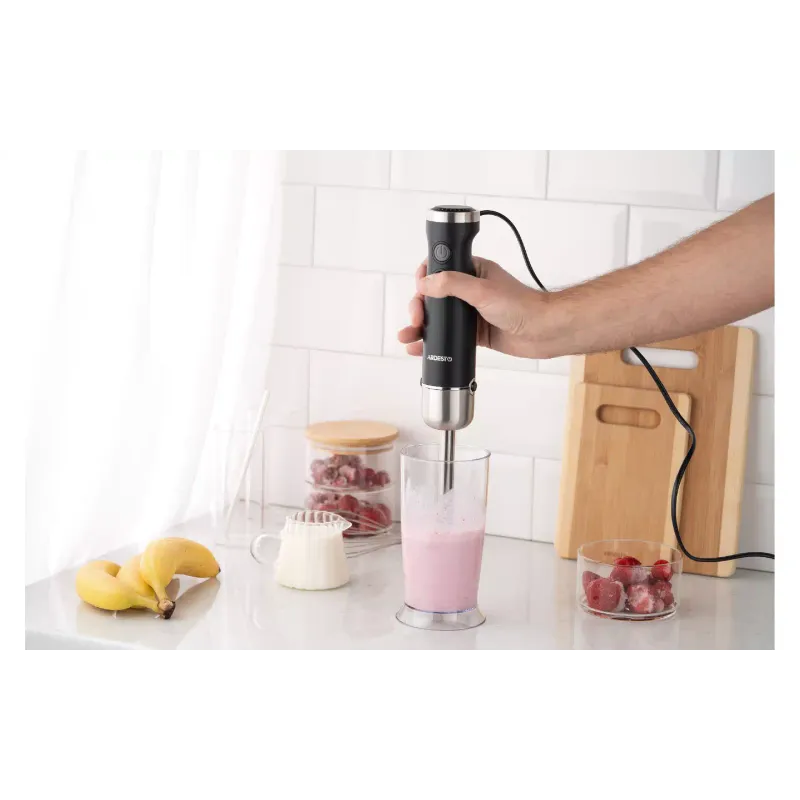 Hand blender Ardesto (HBG-600BWH), Silver