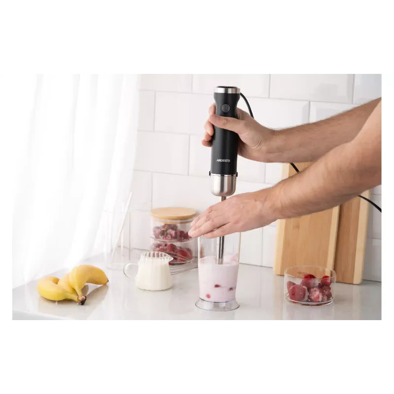 Hand blender Ardesto (HBG-600BWH), Silver