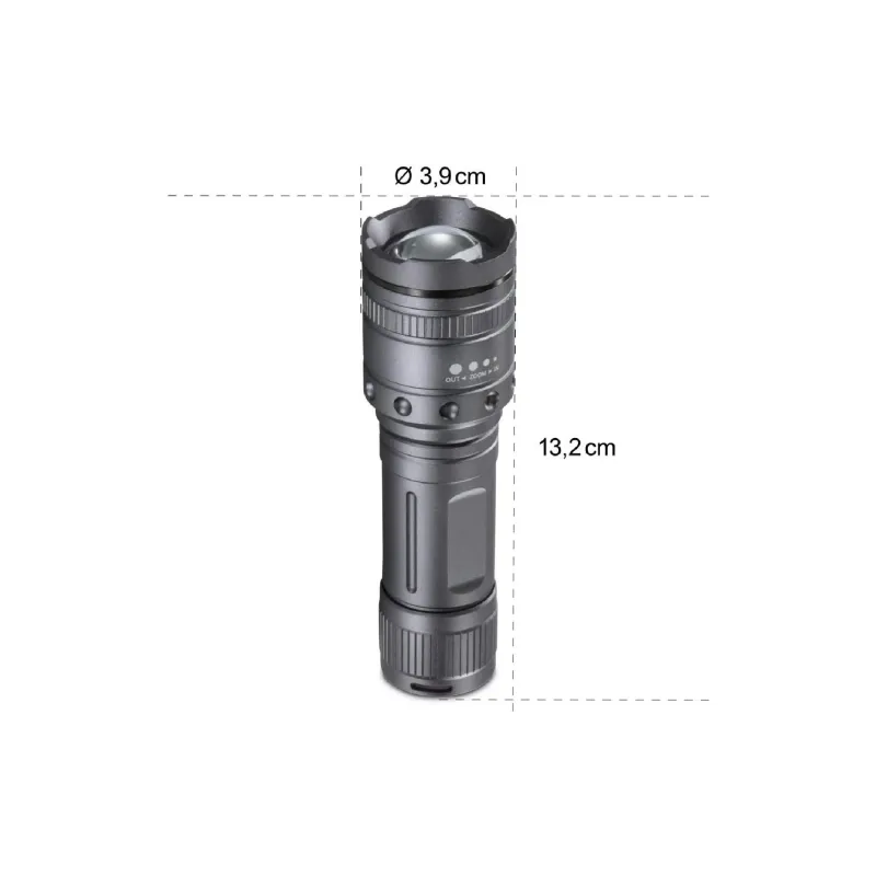 Zseblámpa Hama, Black (00185801)