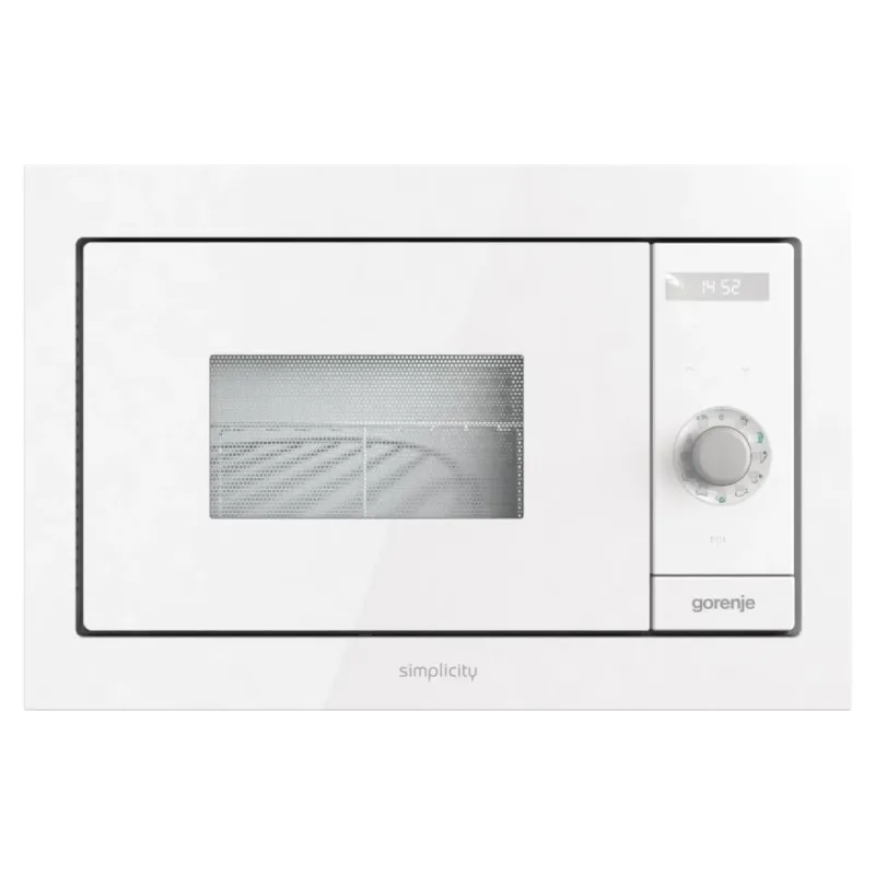 Вбудована мікрохвильова піч Gorenje (BM235G1SYW), 23 л, White
