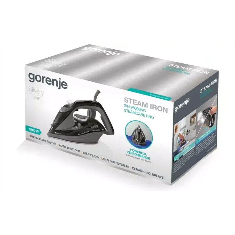 حديد Gorenje, Black (SIH2600BKG)