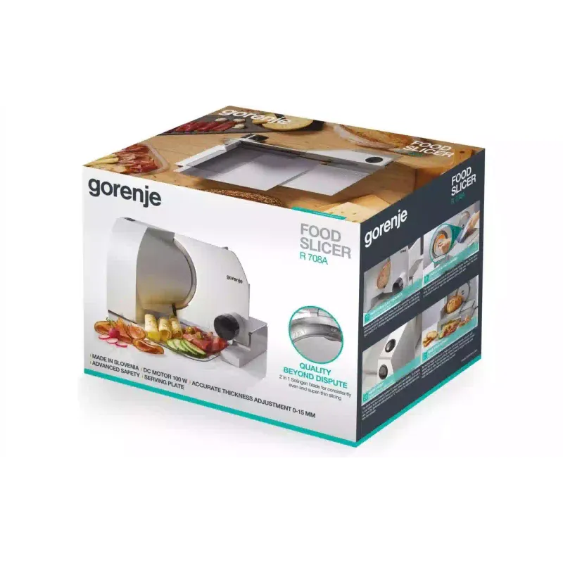 تقطيع اللحم Gorenje, Gray (R708A)
