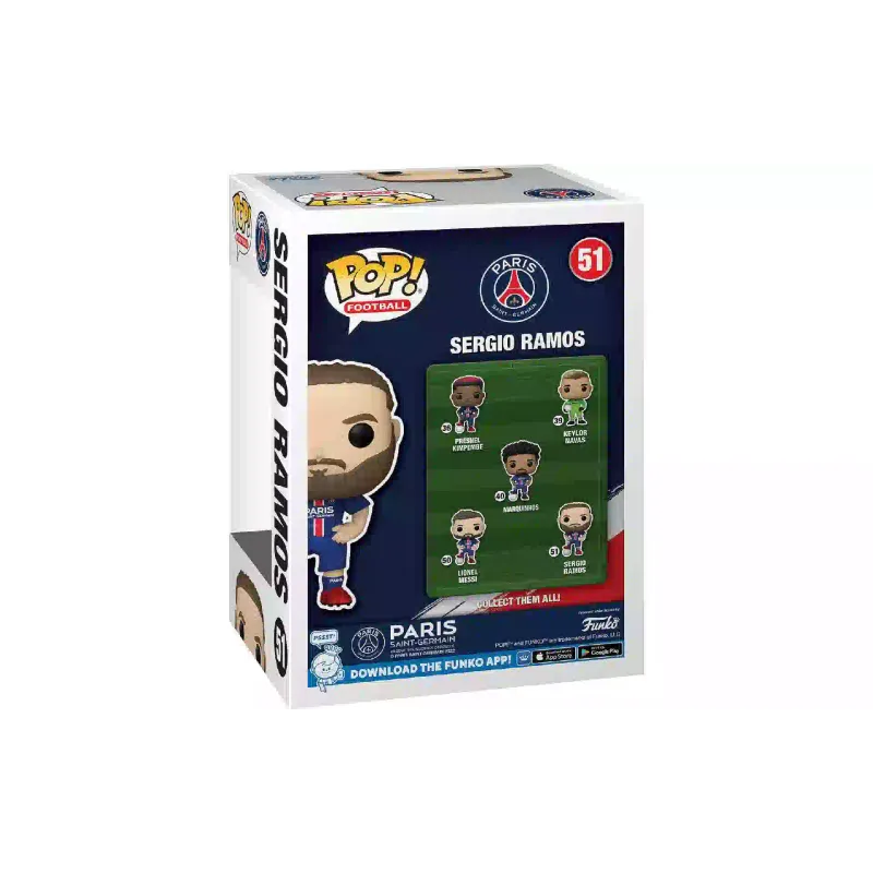 تمثال صغير Funko POP & Buddy PSG Sergio Ramos (5908305240129)
