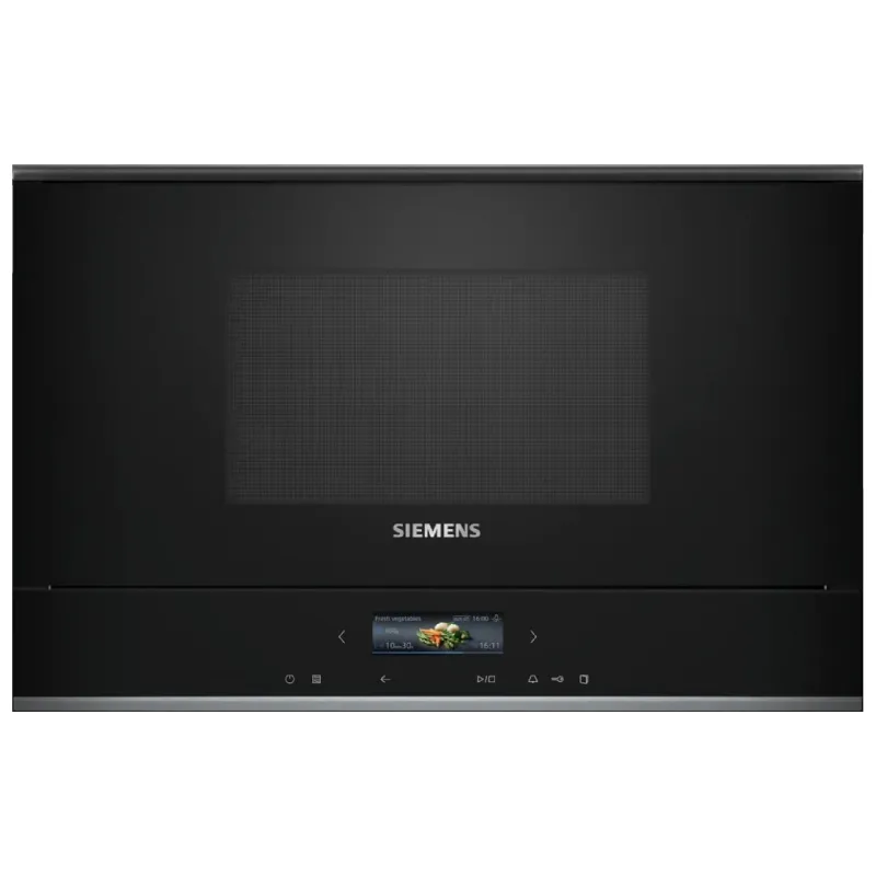 Вбудована мікрохвильова піч Siemens (BE732L1B1), Black