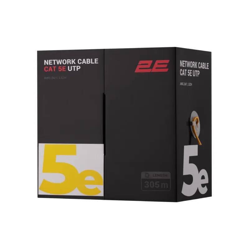 كابل 2E, Yellow (2E-CBL5EUTP-LSZH-YLW)