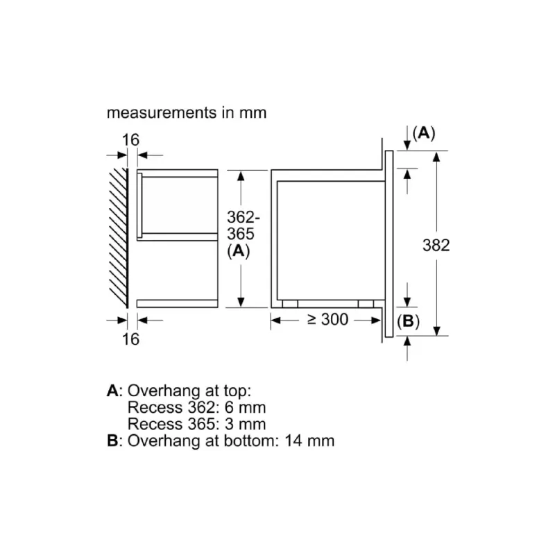 Вбудована мікрохвильова піч Siemens (BE732L1B1), Black