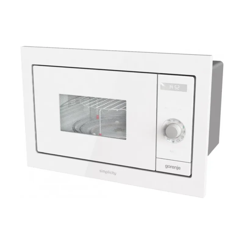 Вбудована мікрохвильова піч Gorenje (BM235G1SYW), 23 л, White