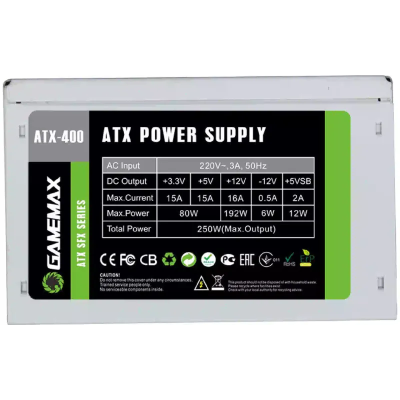 Корпус для ПК Gamemax  (ST607-400W)