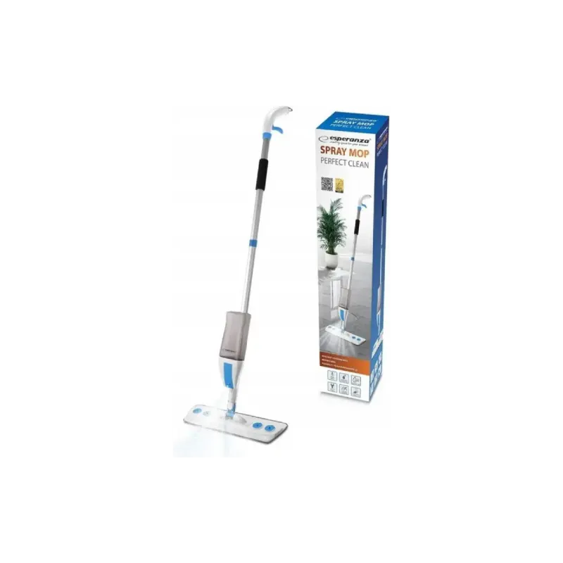 Mop with spray and water tank Esperanza (EHS003), 25 cm, 126 cm