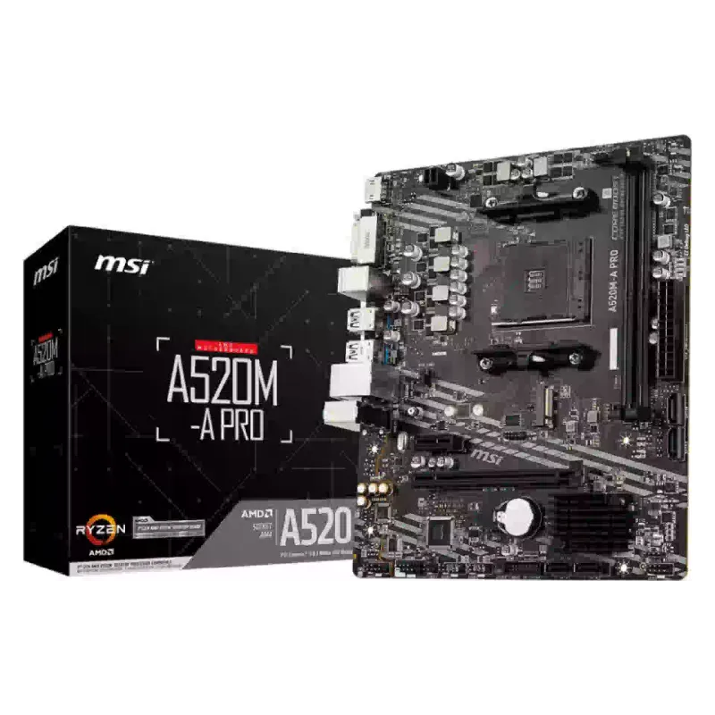 Placa-mãe MSI A520M-A (A520M-A PRO)