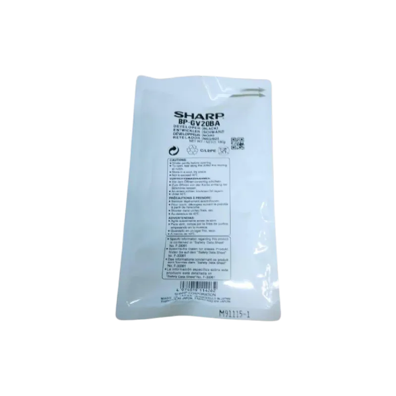 Девелопер Sharp  Black (BPGV20BA)