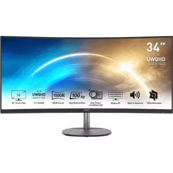 Monitor curvo MSI (PRO MP341CQ)