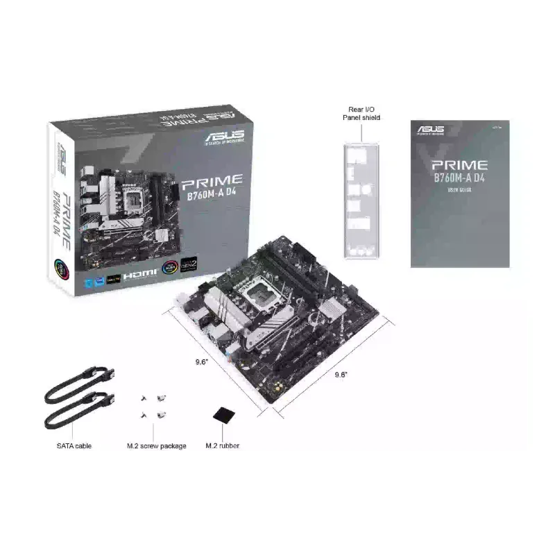 اللوحة الأم Asus Prime B760M-A (90MB1D00-M1EAYC)