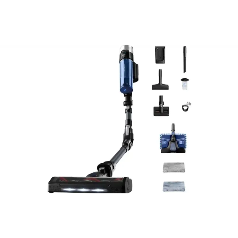Прахосмукачка Rowenta X-Force 9.6 Aqua Alnimal, Black/Blue (RH20C7WO)