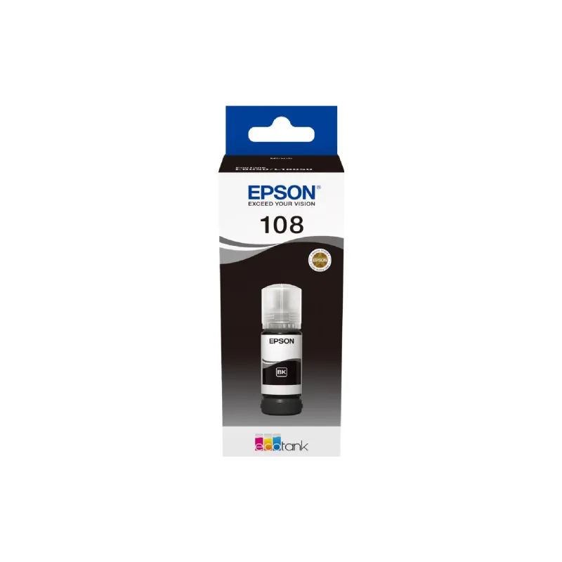 Recipiente Epson 108, Black (C13T09C14A)