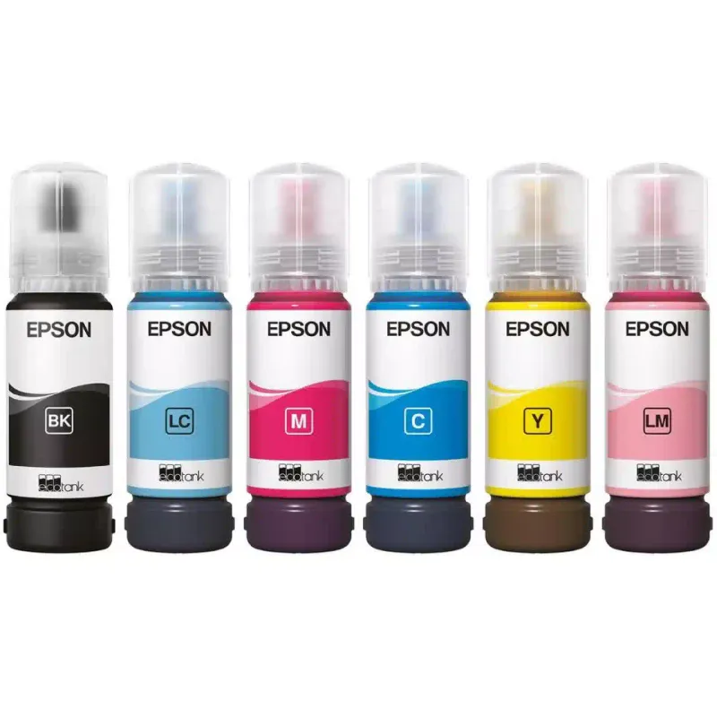 Ink Epson (C13T09C64A), for Epson EcoTank L8050/L18050, Light Magenta